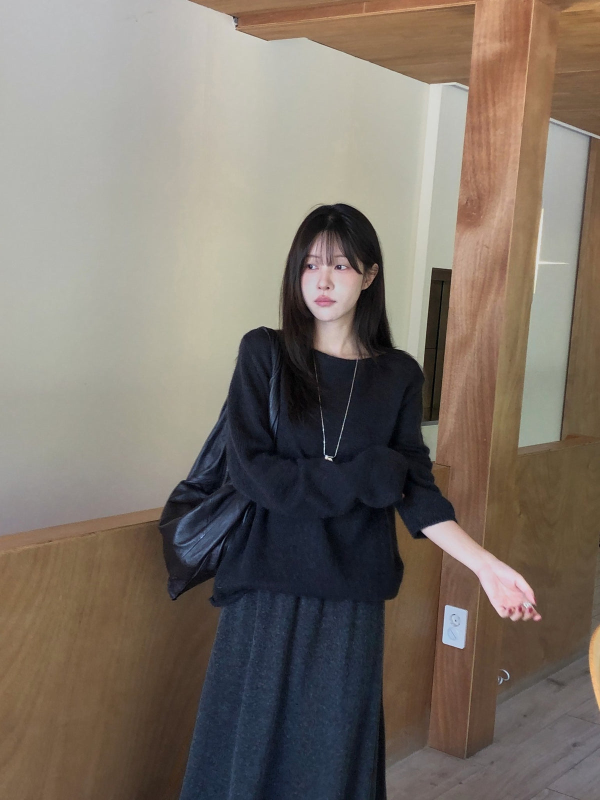 ️ angora wool skirt