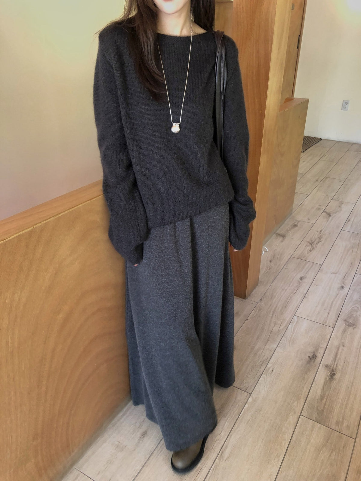️ angora wool skirt