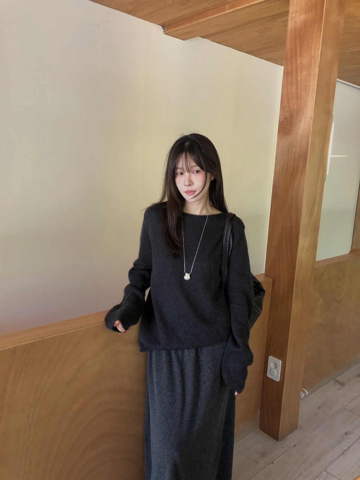 ️ angora wool skirt