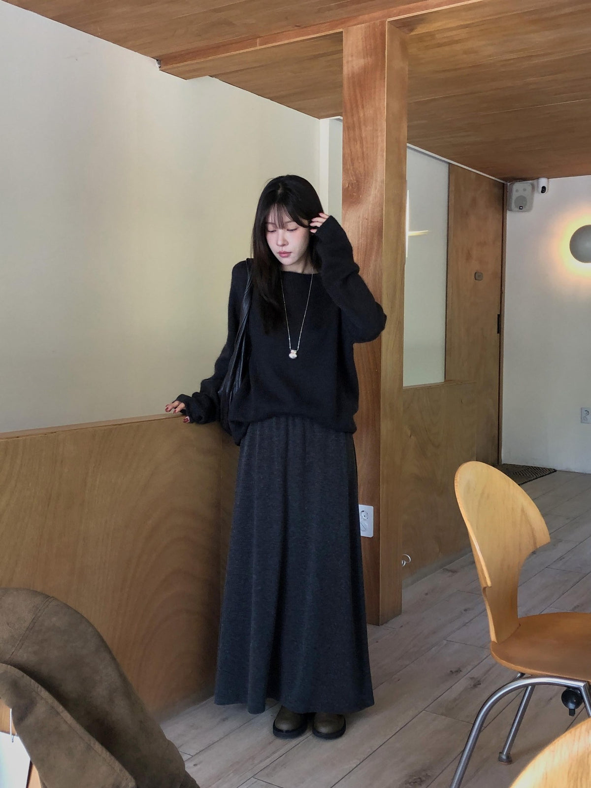 ️ angora wool skirt