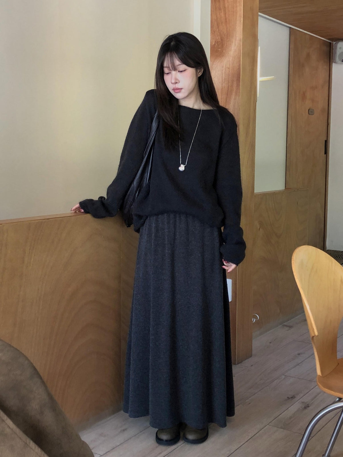 ️ angora wool skirt