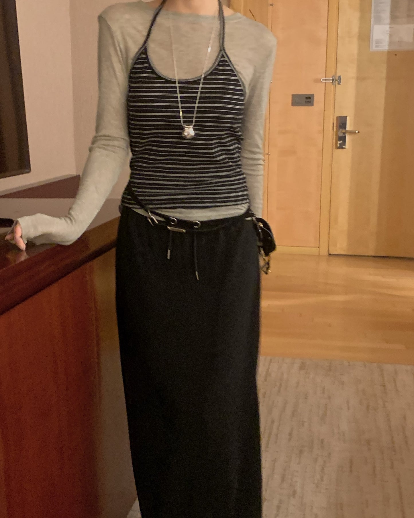 matcha halter sleeveless-3col