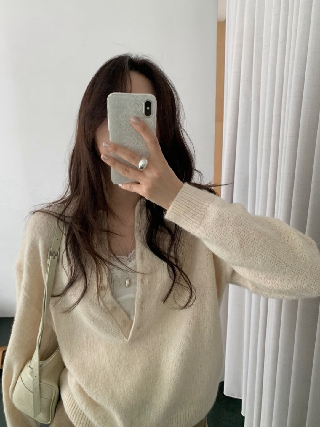 newton button knit-4col