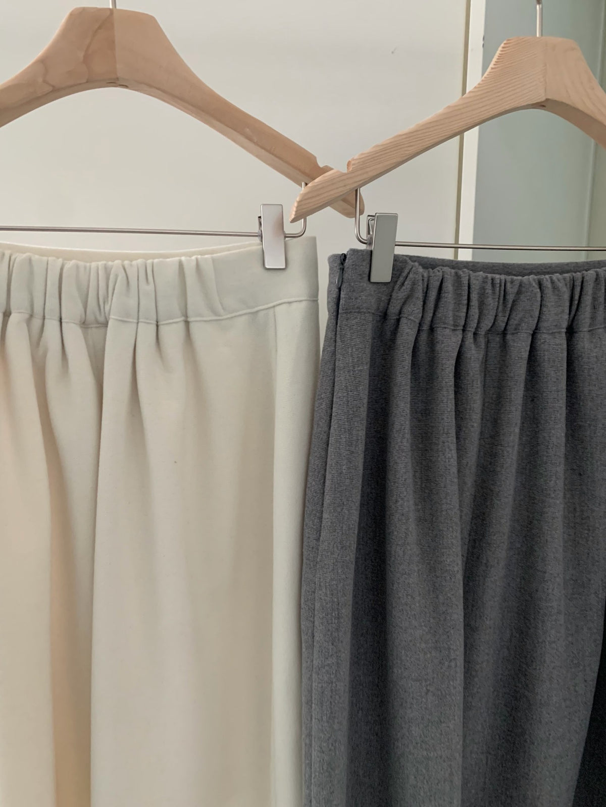 reo woven long skirt-3col