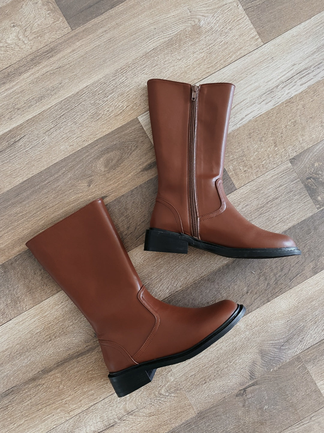 Marie Round toe boots-3col