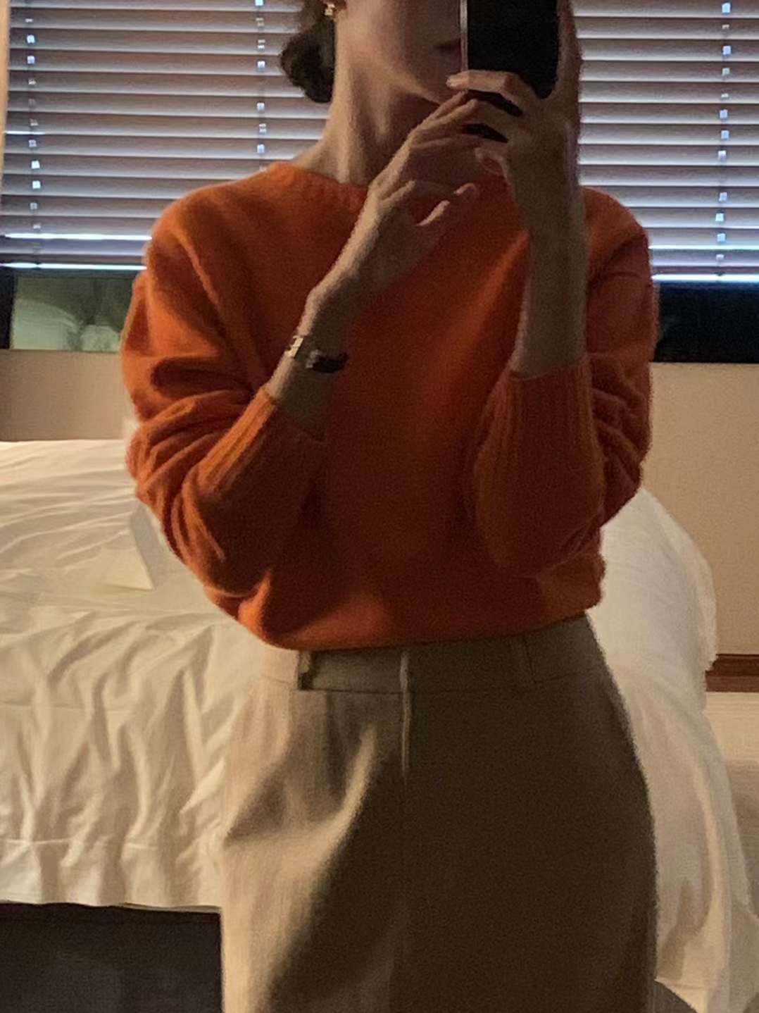 Ounce kelly wool midi skirt-3col