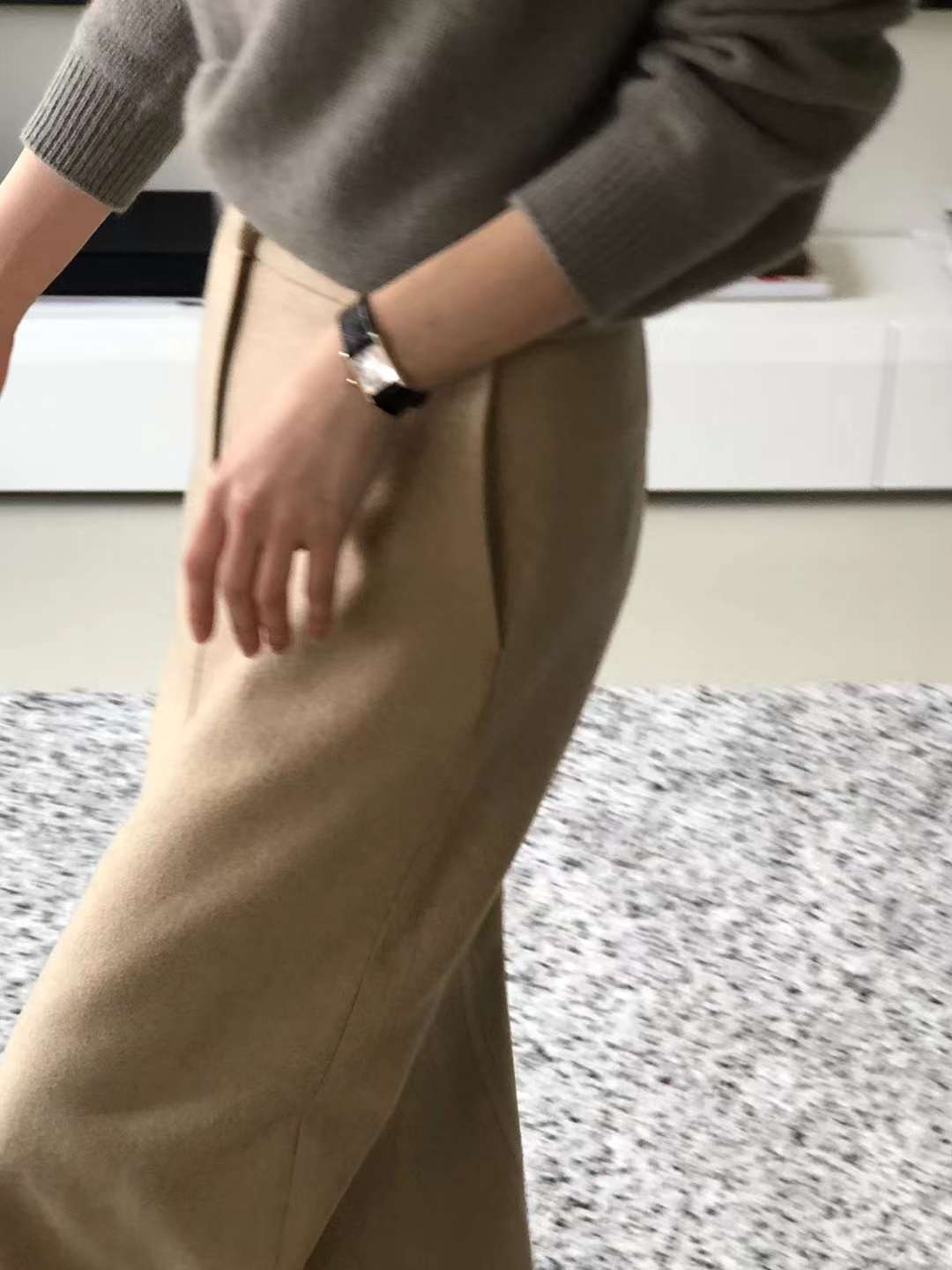 Ounce kelly wool midi skirt-3col