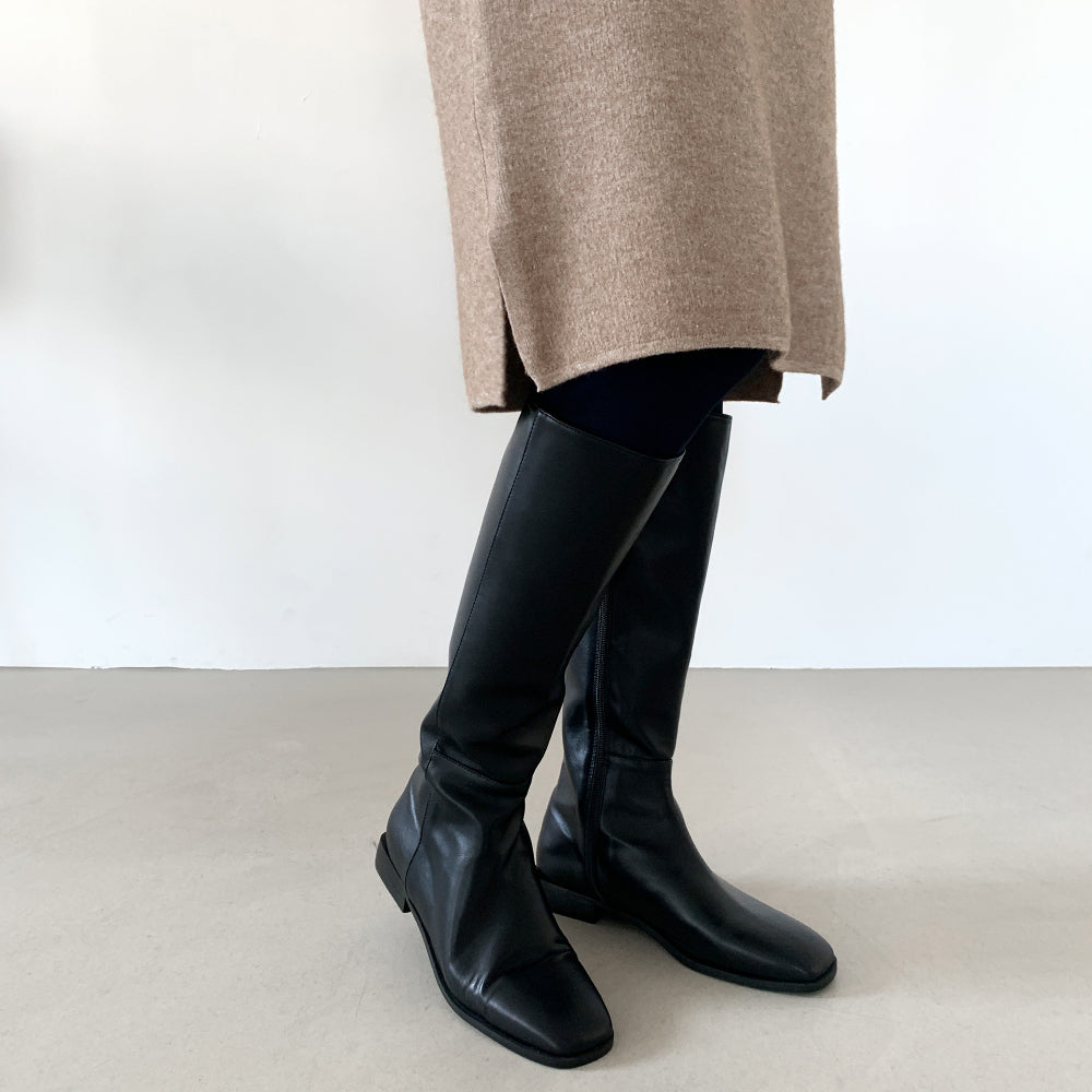 Milan basic long boots