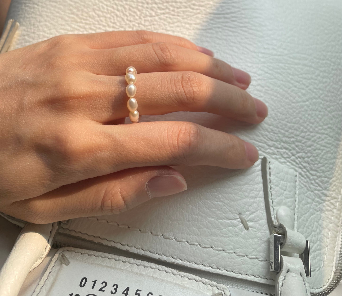 fresh-water pearl ring