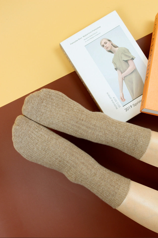 Cashmere golji k-socks