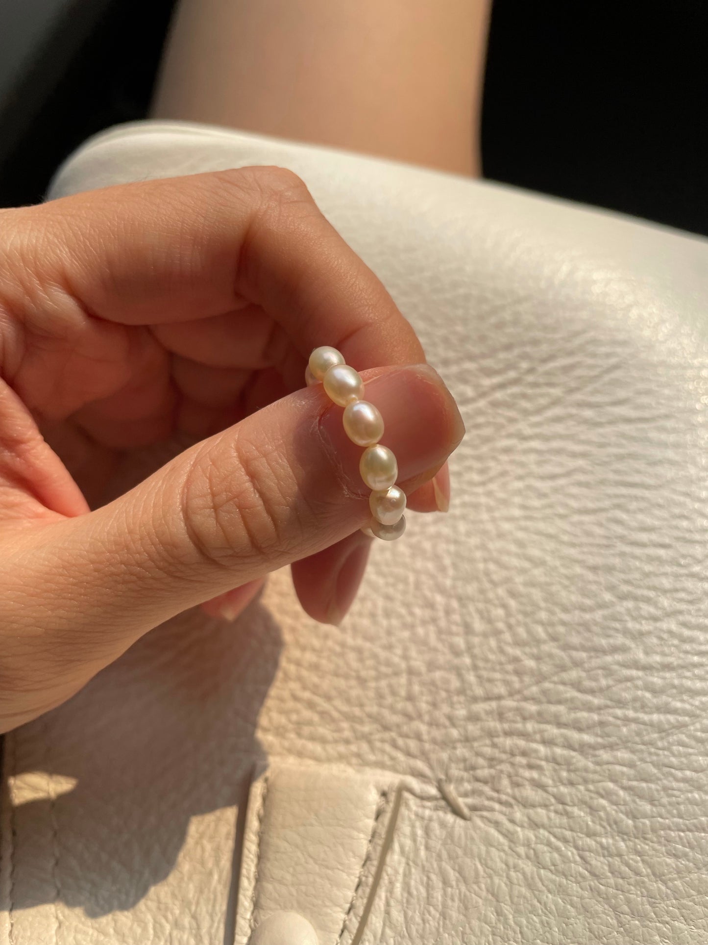 fresh-water pearl ring