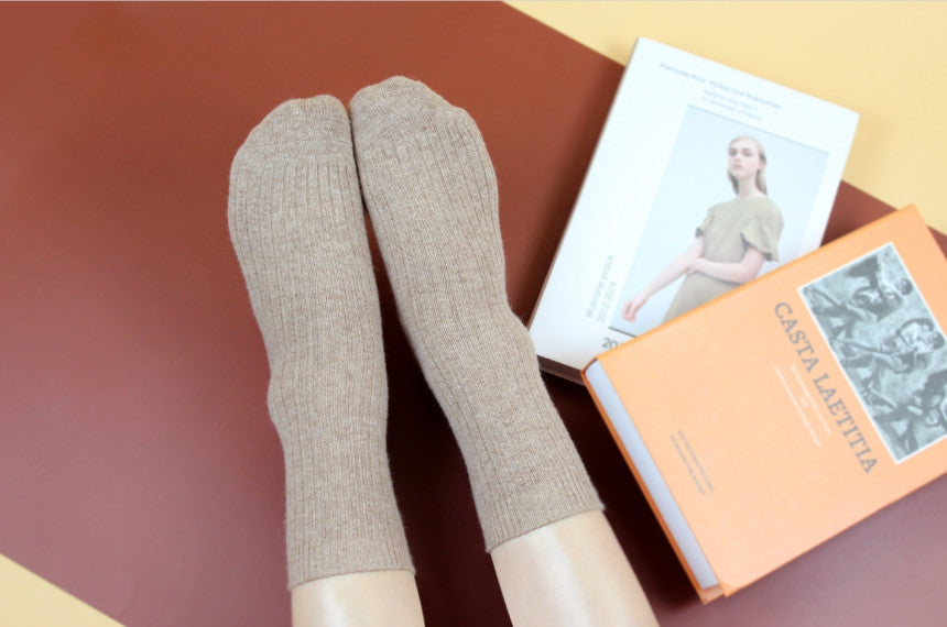 Cashmere golji k-socks