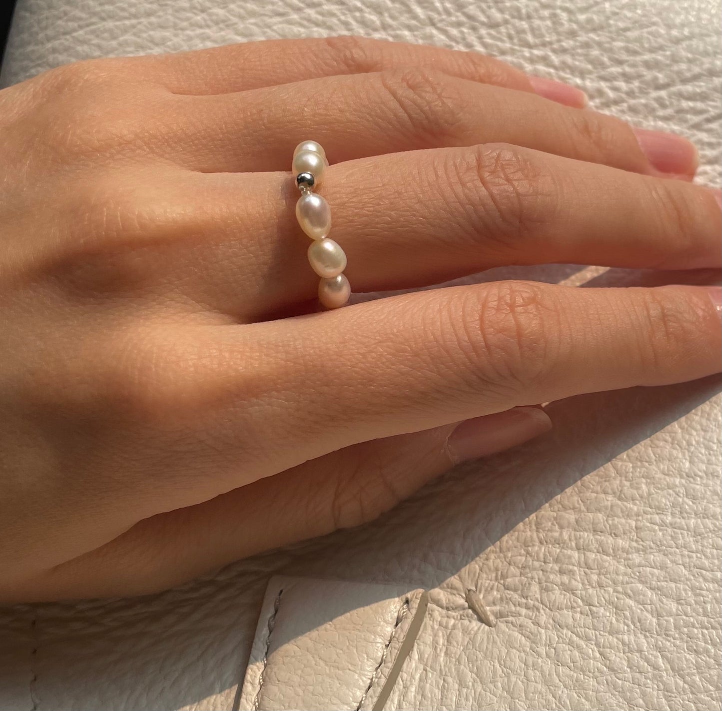 fresh-water pearl ring